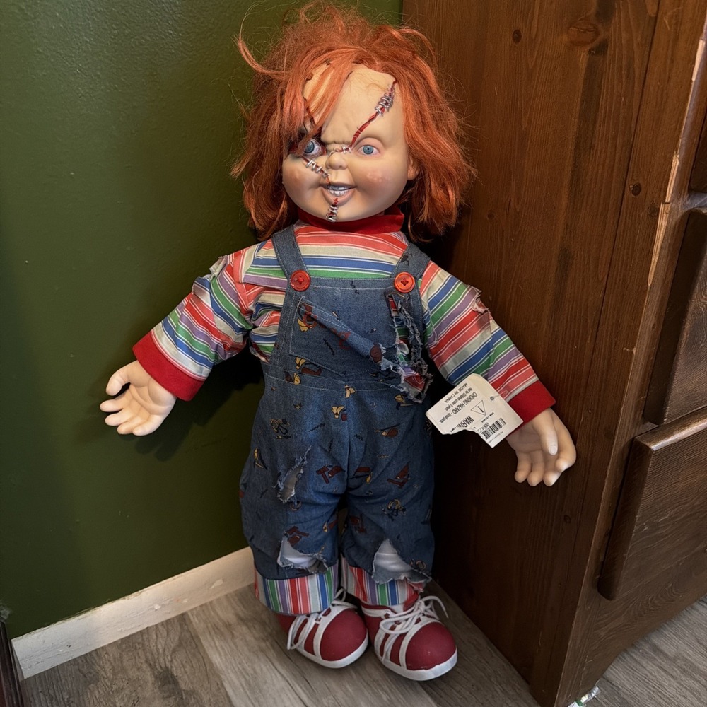 Chucky Animated Doll 2ft Life-Size Figure Horror Movie Collectible